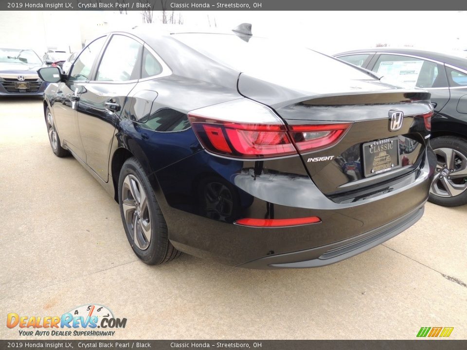 2019 Honda Insight LX Crystal Black Pearl / Black Photo #5