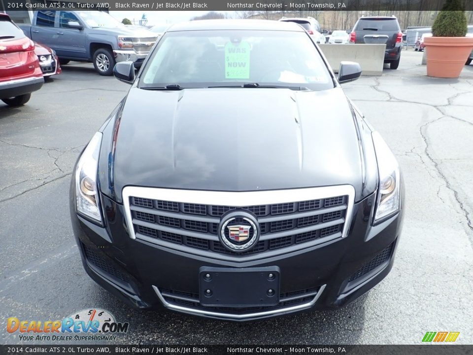 2014 Cadillac ATS 2.0L Turbo AWD Black Raven / Jet Black/Jet Black Photo #13