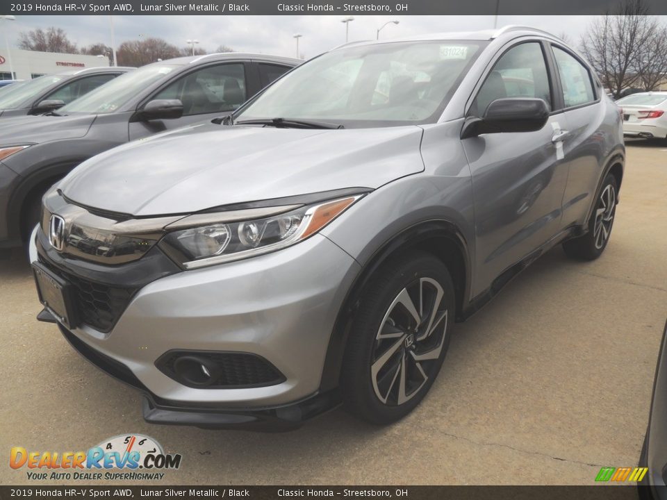 2019 Honda HR-V Sport AWD Lunar Silver Metallic / Black Photo #1