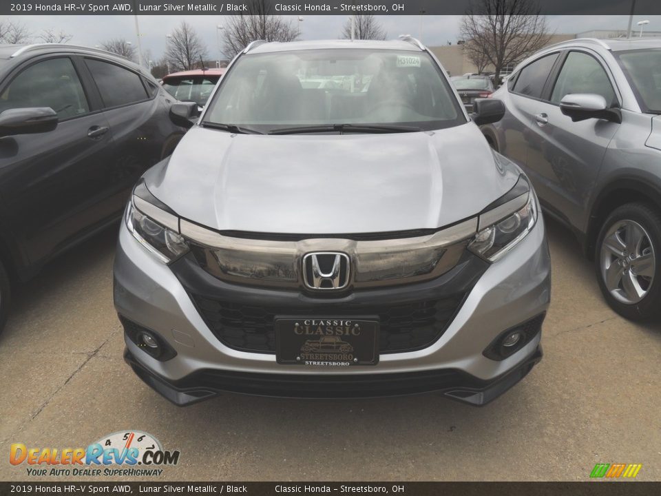 2019 Honda HR-V Sport AWD Lunar Silver Metallic / Black Photo #2