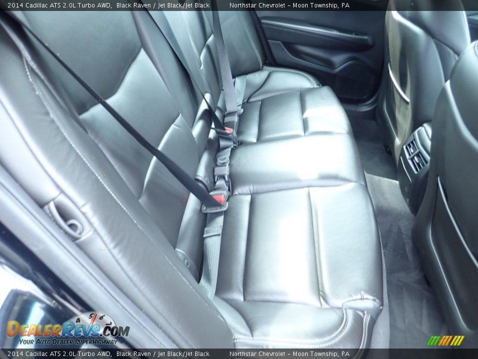 2014 Cadillac ATS 2.0L Turbo AWD Black Raven / Jet Black/Jet Black Photo #19