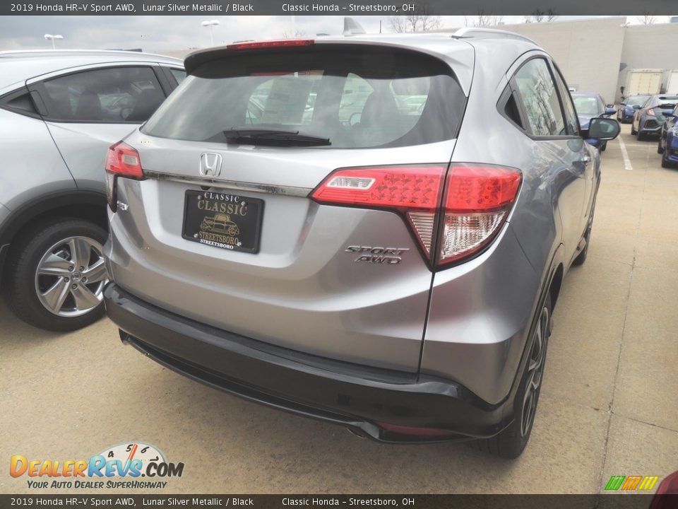 2019 Honda HR-V Sport AWD Lunar Silver Metallic / Black Photo #4
