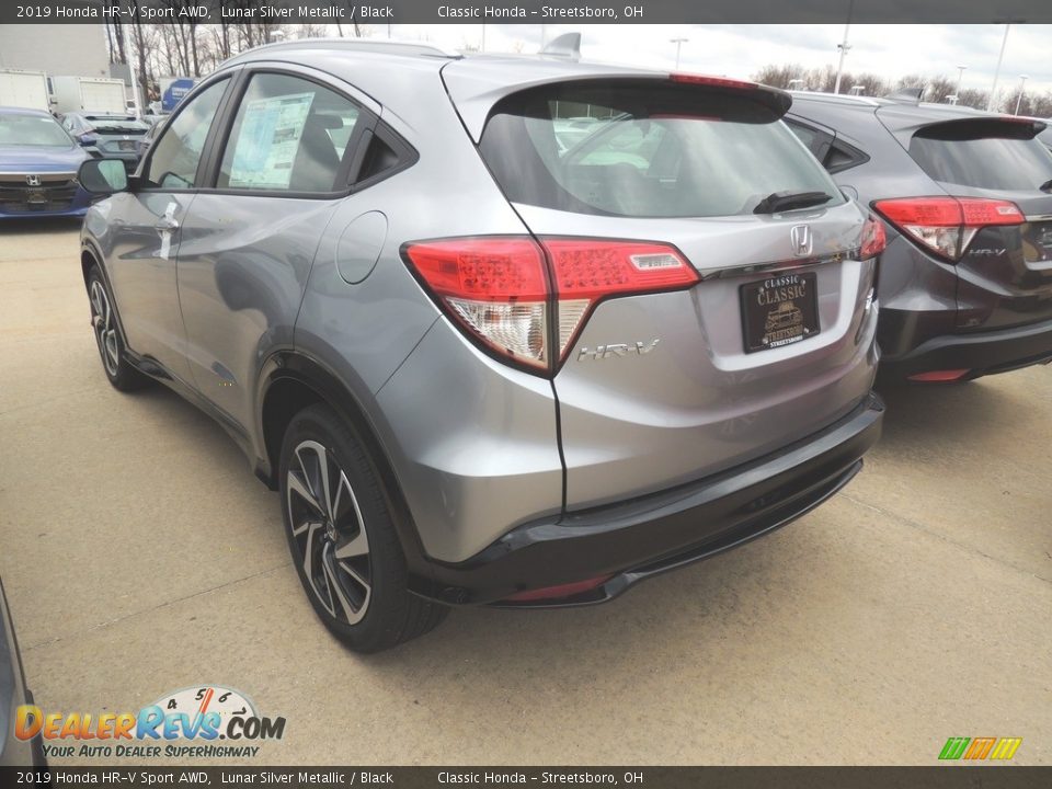 2019 Honda HR-V Sport AWD Lunar Silver Metallic / Black Photo #5