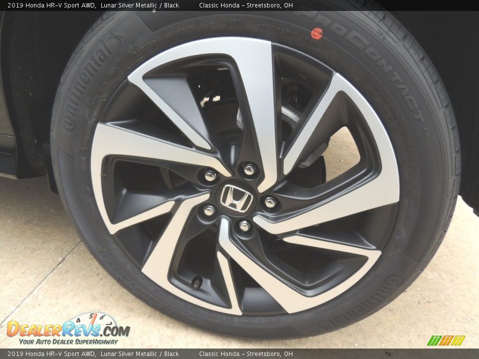 2019 Honda HR-V Sport AWD Lunar Silver Metallic / Black Photo #6