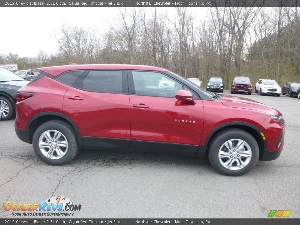 2019 Chevrolet Blazer 2.5L Cloth Cajun Red Tintcoat / Jet Black Photo #6