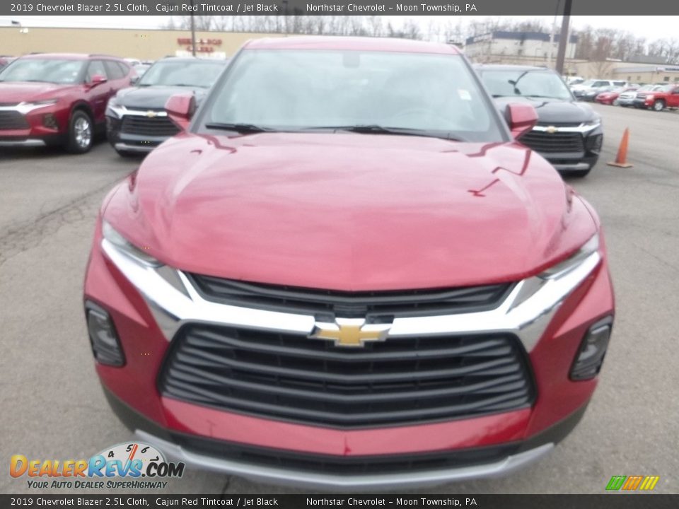 2019 Chevrolet Blazer 2.5L Cloth Cajun Red Tintcoat / Jet Black Photo #8