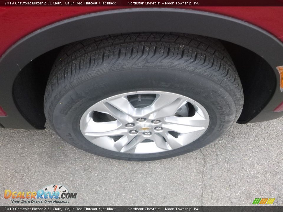 2019 Chevrolet Blazer 2.5L Cloth Cajun Red Tintcoat / Jet Black Photo #9