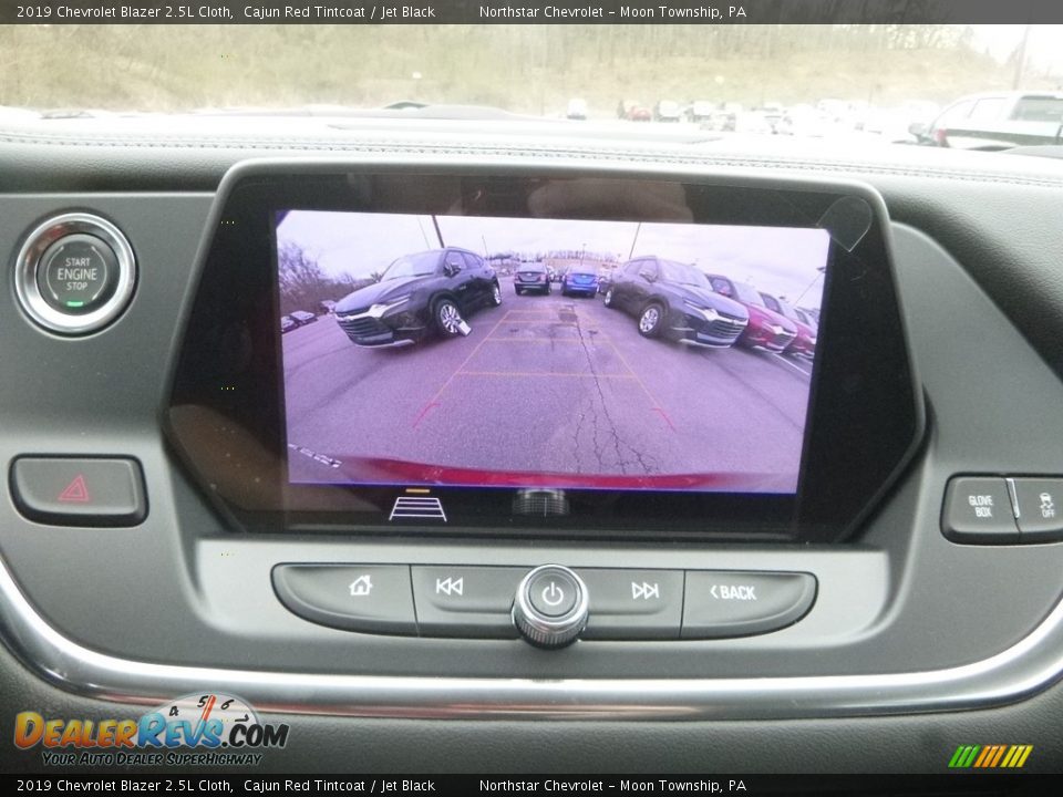 2019 Chevrolet Blazer 2.5L Cloth Cajun Red Tintcoat / Jet Black Photo #17
