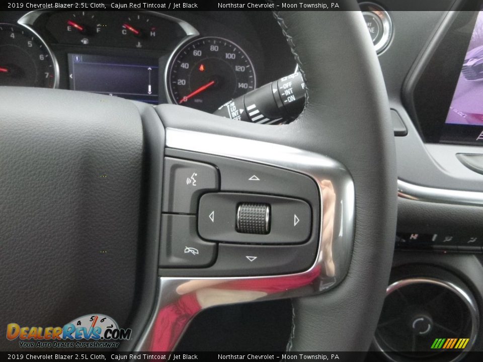 2019 Chevrolet Blazer 2.5L Cloth Cajun Red Tintcoat / Jet Black Photo #18
