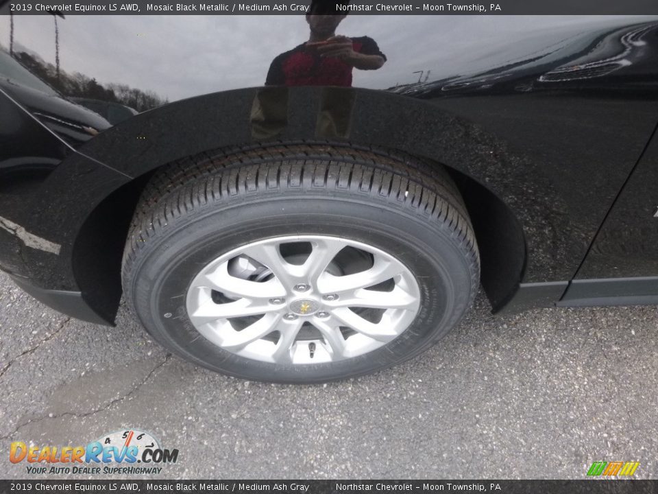 2019 Chevrolet Equinox LS AWD Mosaic Black Metallic / Medium Ash Gray Photo #2