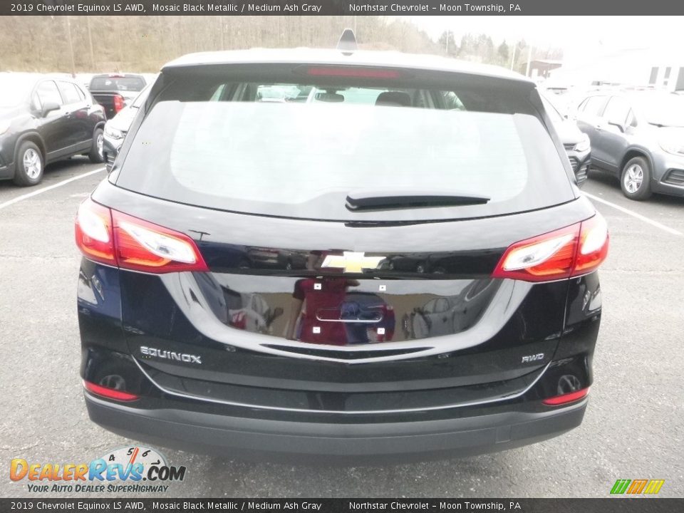 2019 Chevrolet Equinox LS AWD Mosaic Black Metallic / Medium Ash Gray Photo #5