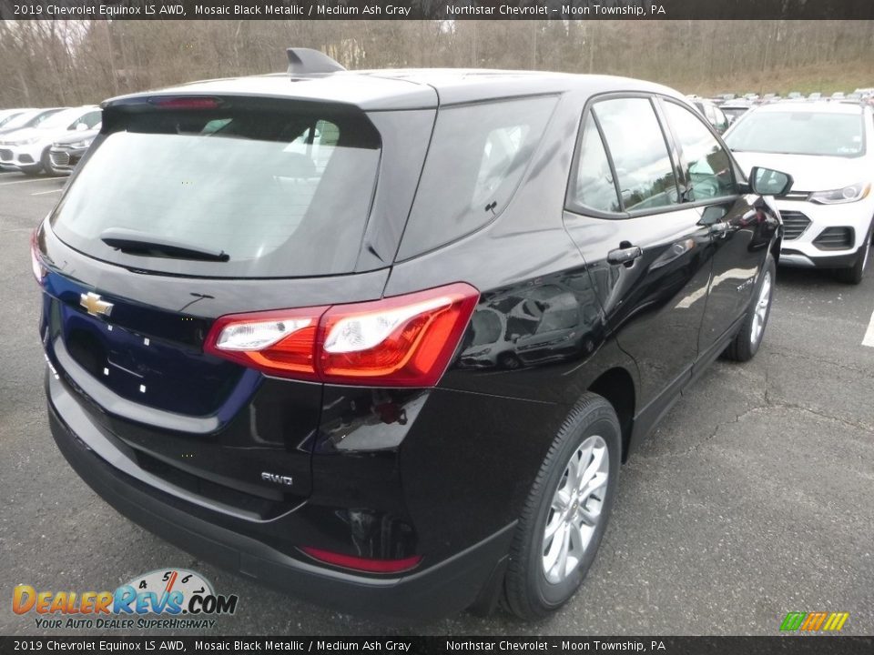 2019 Chevrolet Equinox LS AWD Mosaic Black Metallic / Medium Ash Gray Photo #6