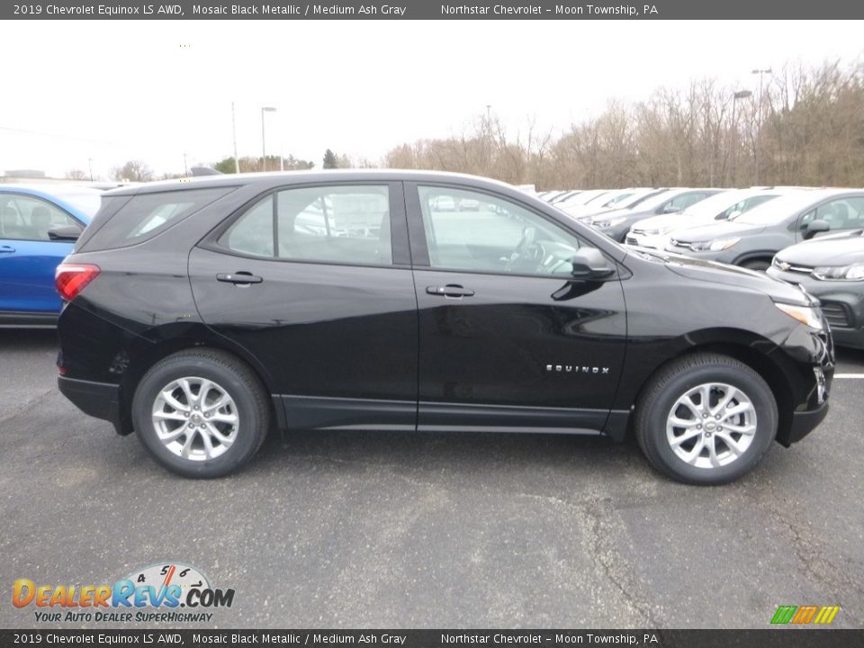 2019 Chevrolet Equinox LS AWD Mosaic Black Metallic / Medium Ash Gray Photo #7