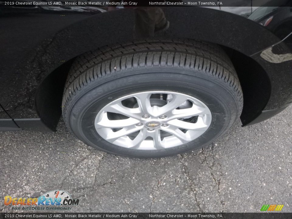2019 Chevrolet Equinox LS AWD Mosaic Black Metallic / Medium Ash Gray Photo #10