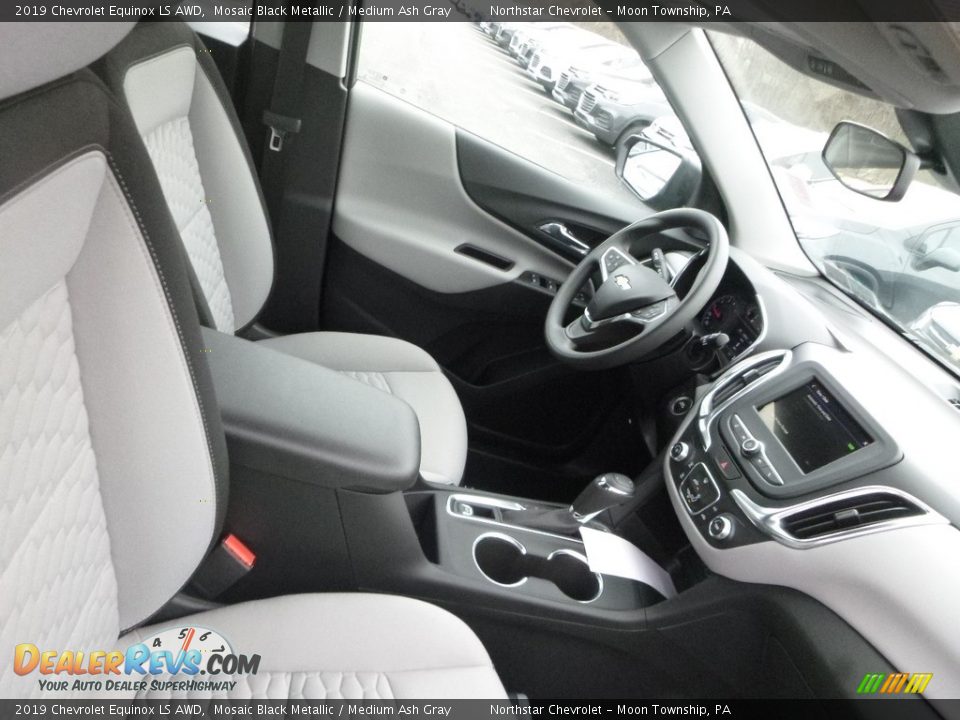 2019 Chevrolet Equinox LS AWD Mosaic Black Metallic / Medium Ash Gray Photo #11