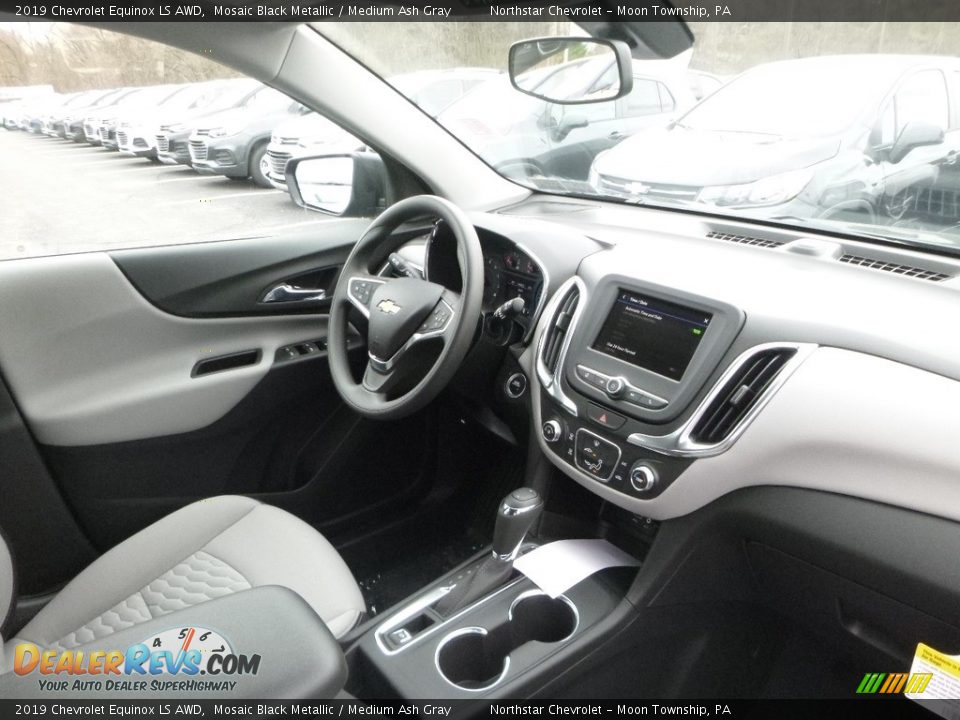 2019 Chevrolet Equinox LS AWD Mosaic Black Metallic / Medium Ash Gray Photo #12