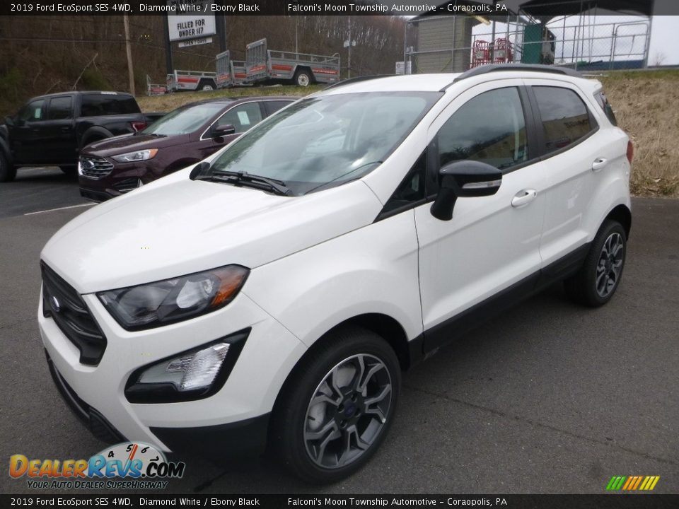 2019 Ford EcoSport SES 4WD Diamond White / Ebony Black Photo #5