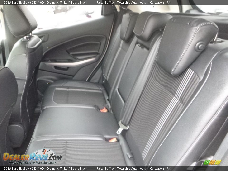 2019 Ford EcoSport SES 4WD Diamond White / Ebony Black Photo #8