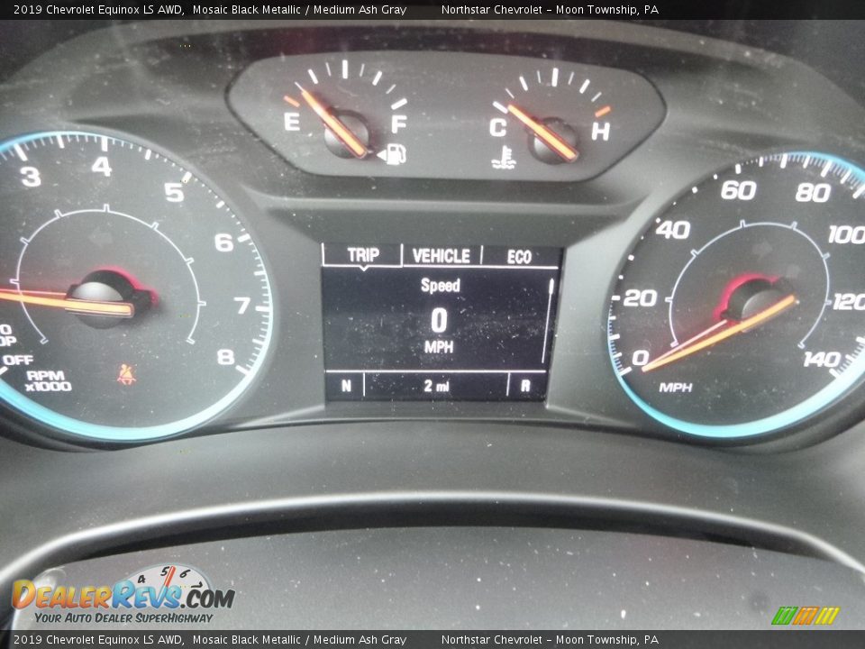 2019 Chevrolet Equinox LS AWD Mosaic Black Metallic / Medium Ash Gray Photo #20