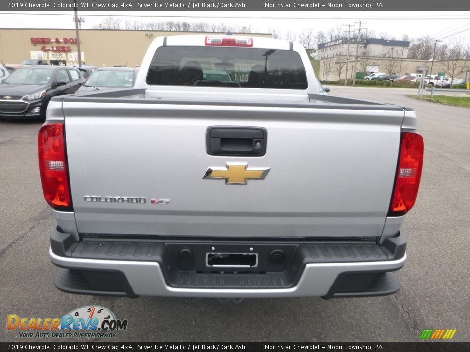 2019 Chevrolet Colorado WT Crew Cab 4x4 Silver Ice Metallic / Jet Black/Dark Ash Photo #4