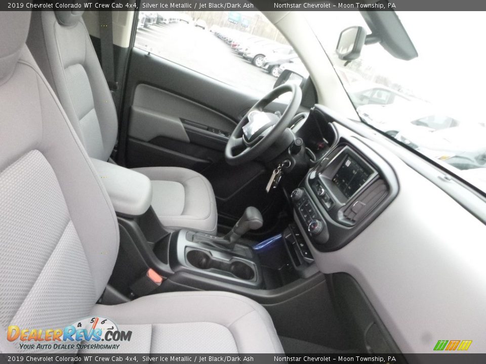 2019 Chevrolet Colorado WT Crew Cab 4x4 Silver Ice Metallic / Jet Black/Dark Ash Photo #10
