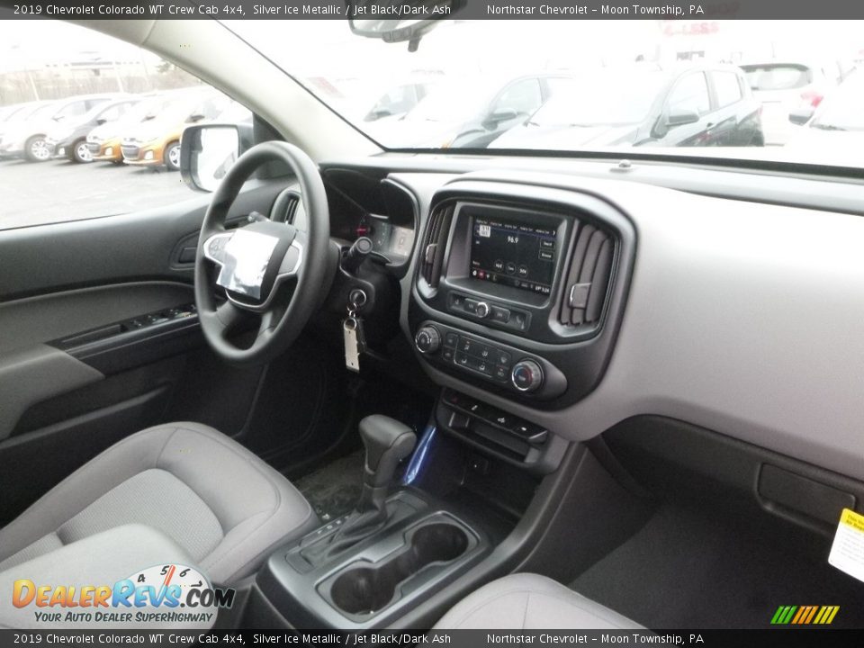 2019 Chevrolet Colorado WT Crew Cab 4x4 Silver Ice Metallic / Jet Black/Dark Ash Photo #11