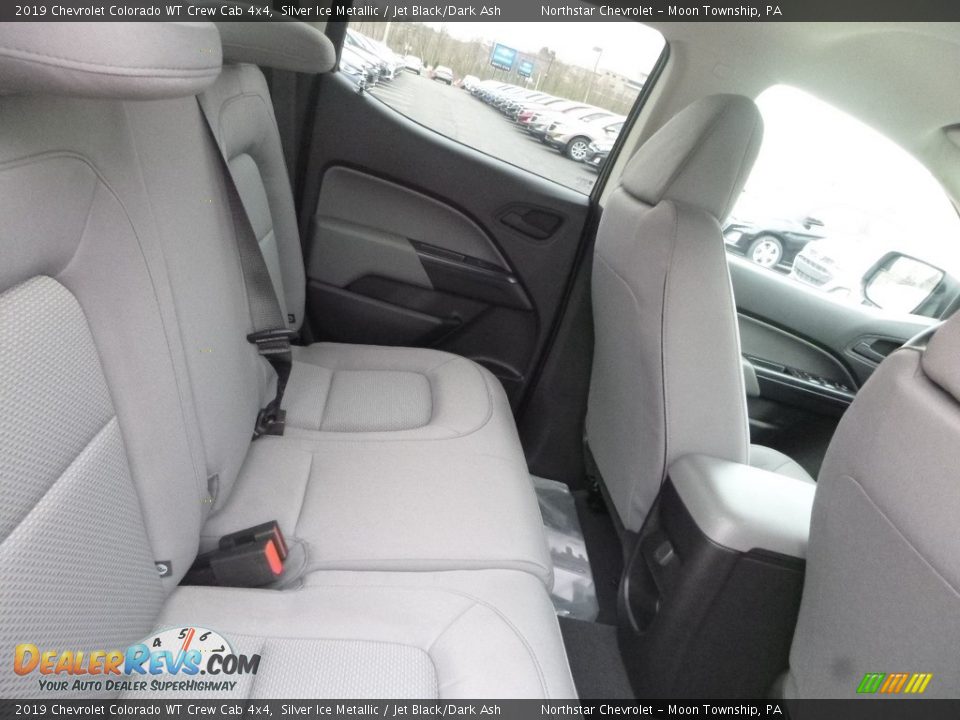 2019 Chevrolet Colorado WT Crew Cab 4x4 Silver Ice Metallic / Jet Black/Dark Ash Photo #12