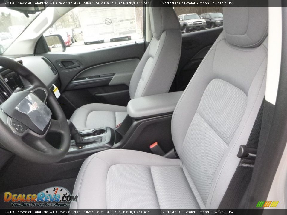 2019 Chevrolet Colorado WT Crew Cab 4x4 Silver Ice Metallic / Jet Black/Dark Ash Photo #14