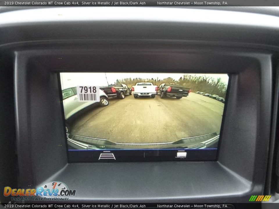 2019 Chevrolet Colorado WT Crew Cab 4x4 Silver Ice Metallic / Jet Black/Dark Ash Photo #18