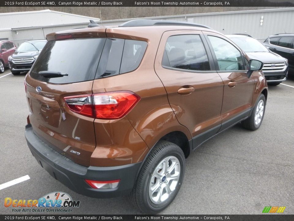 2019 Ford EcoSport SE 4WD Canyon Ridge Metallic / Ebony Black Photo #2