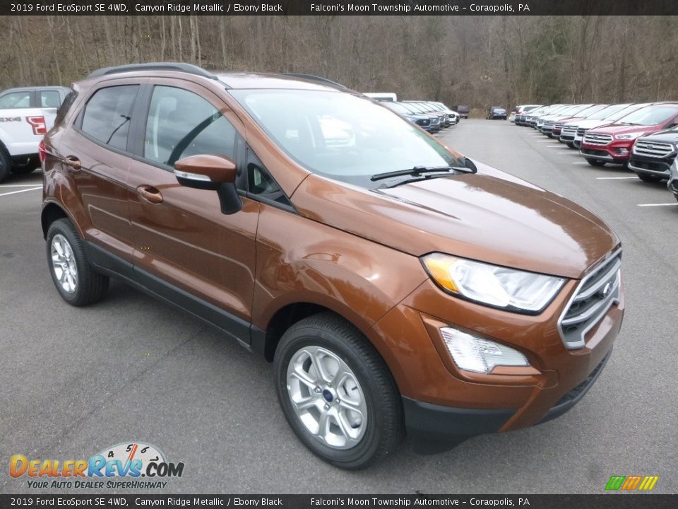 2019 Ford EcoSport SE 4WD Canyon Ridge Metallic / Ebony Black Photo #3