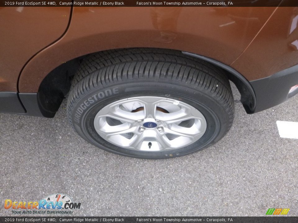 2019 Ford EcoSport SE 4WD Canyon Ridge Metallic / Ebony Black Photo #7