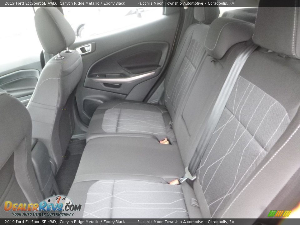 2019 Ford EcoSport SE 4WD Canyon Ridge Metallic / Ebony Black Photo #8