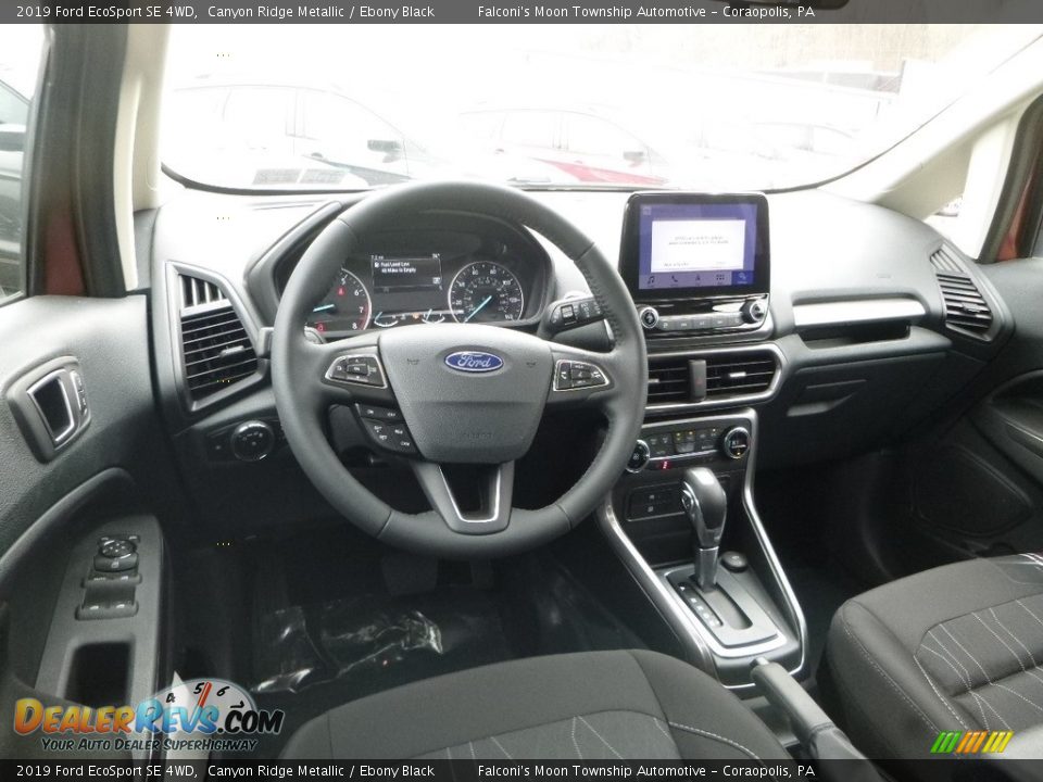 2019 Ford EcoSport SE 4WD Canyon Ridge Metallic / Ebony Black Photo #9