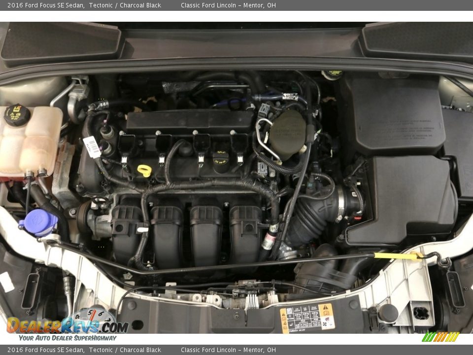 2016 Ford Focus SE Sedan Tectonic / Charcoal Black Photo #17