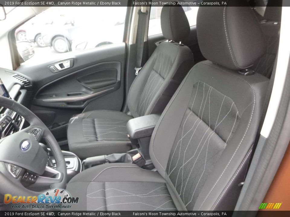 2019 Ford EcoSport SE 4WD Canyon Ridge Metallic / Ebony Black Photo #11