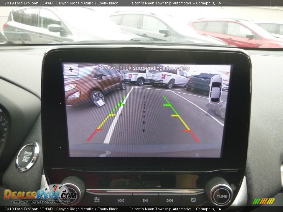 2019 Ford EcoSport SE 4WD Canyon Ridge Metallic / Ebony Black Photo #15