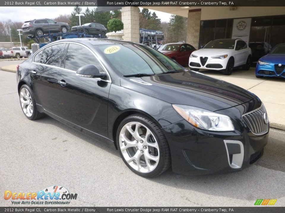 2012 Buick Regal GS Carbon Black Metallic / Ebony Photo #3