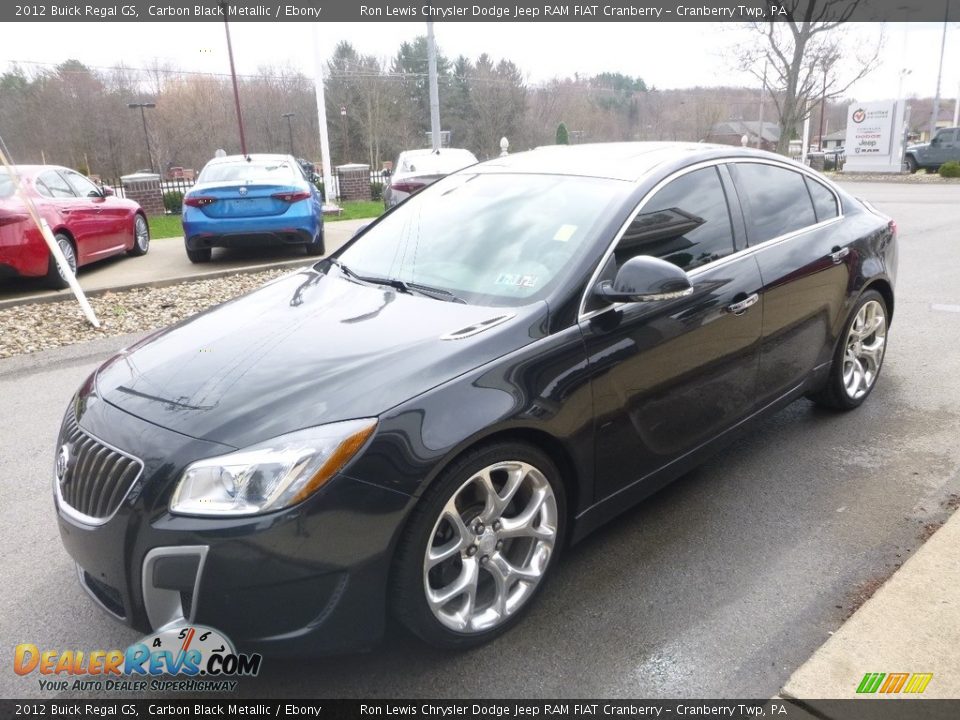 2012 Buick Regal GS Carbon Black Metallic / Ebony Photo #5