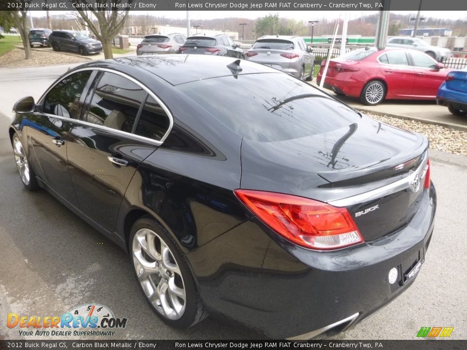 2012 Buick Regal GS Carbon Black Metallic / Ebony Photo #7