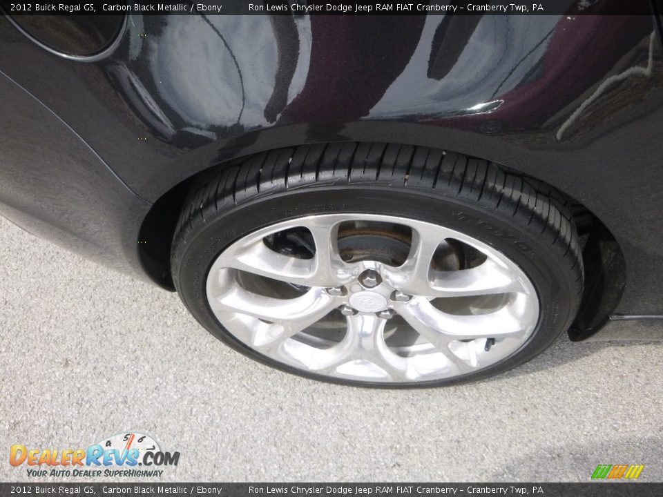 2012 Buick Regal GS Carbon Black Metallic / Ebony Photo #9