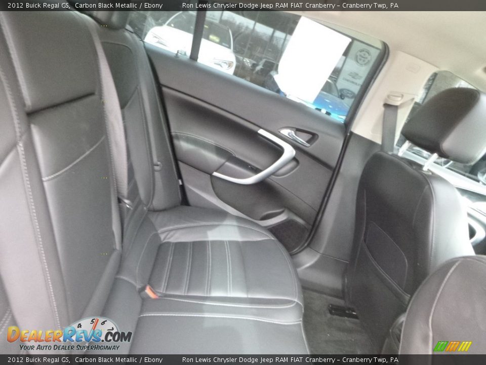2012 Buick Regal GS Carbon Black Metallic / Ebony Photo #10
