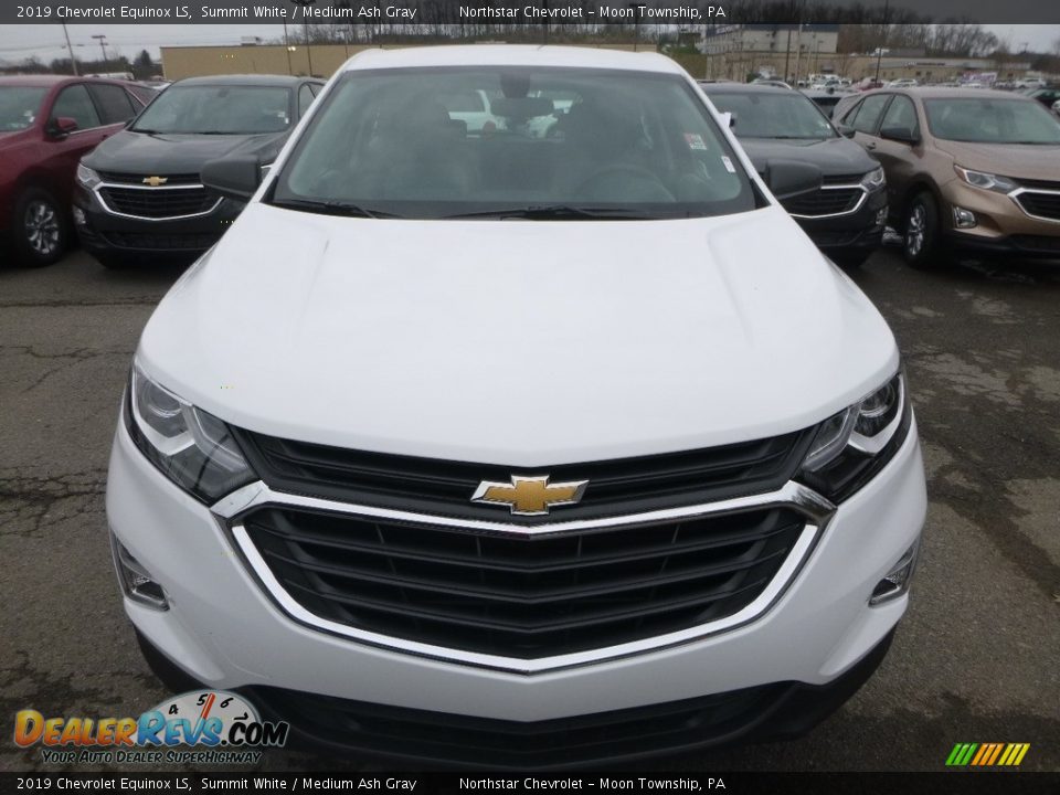 2019 Chevrolet Equinox LS Summit White / Medium Ash Gray Photo #8
