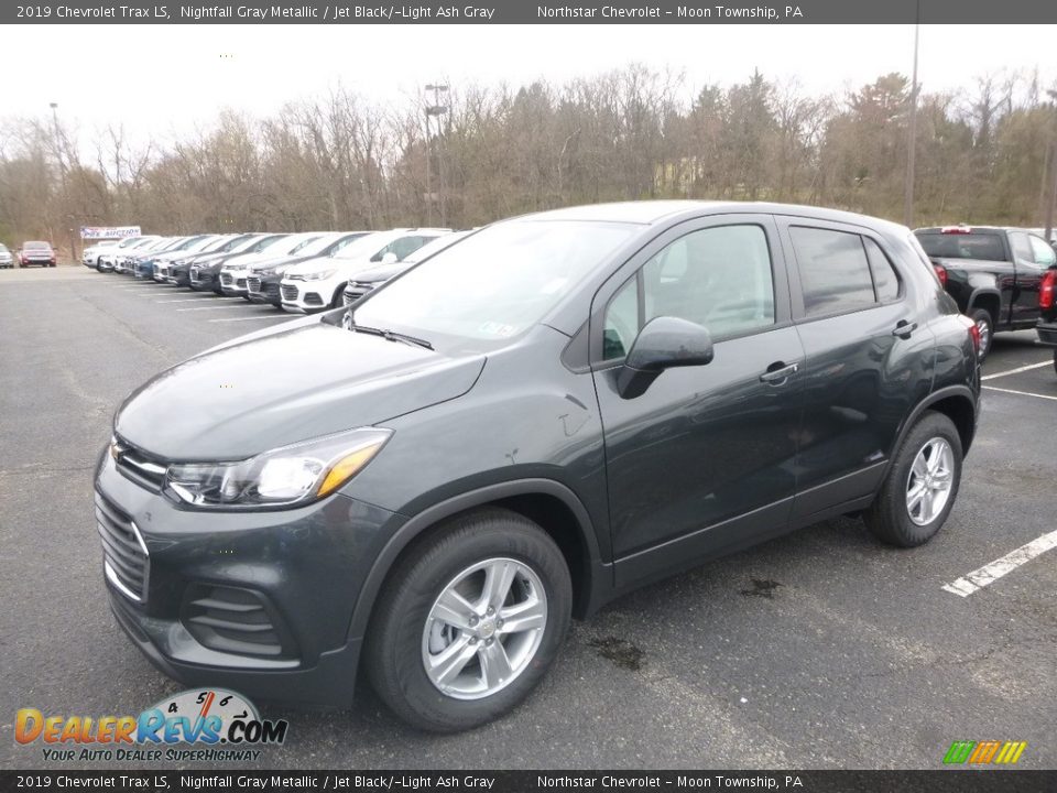 2019 Chevrolet Trax LS Nightfall Gray Metallic / Jet Black/­Light Ash Gray Photo #1