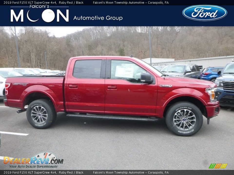 2019 Ford F150 XLT SuperCrew 4x4 Ruby Red / Black Photo #1