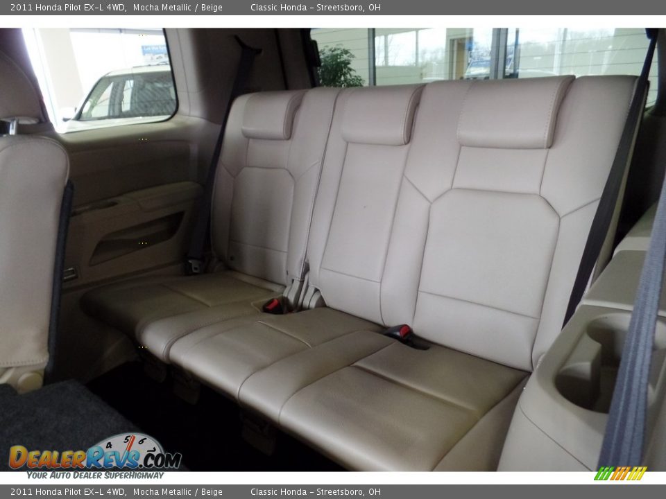 2011 Honda Pilot EX-L 4WD Mocha Metallic / Beige Photo #19