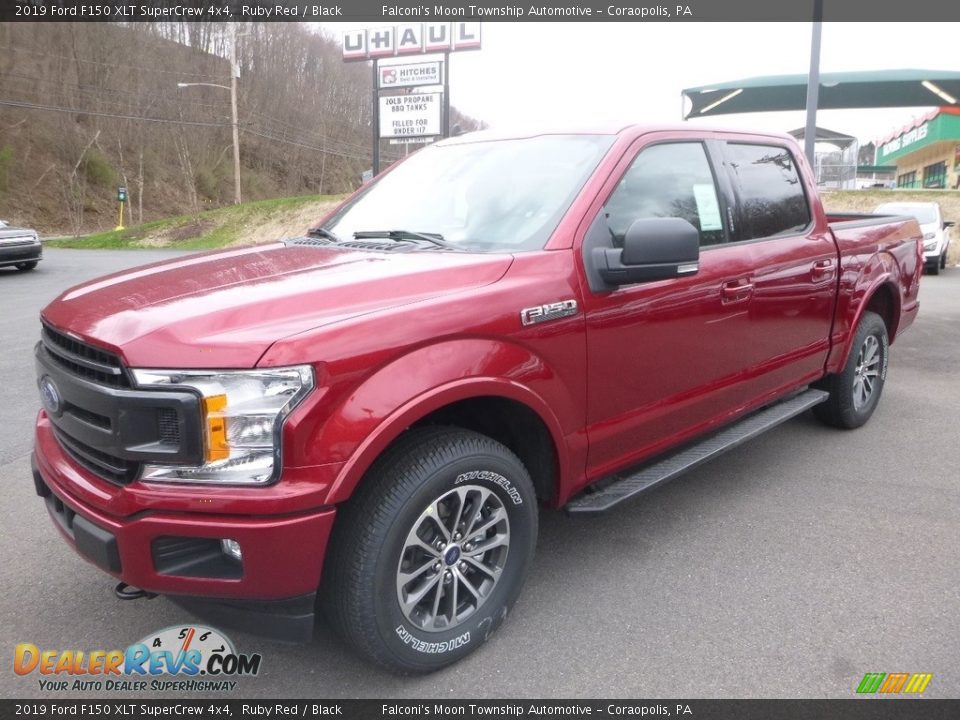 2019 Ford F150 XLT SuperCrew 4x4 Ruby Red / Black Photo #5