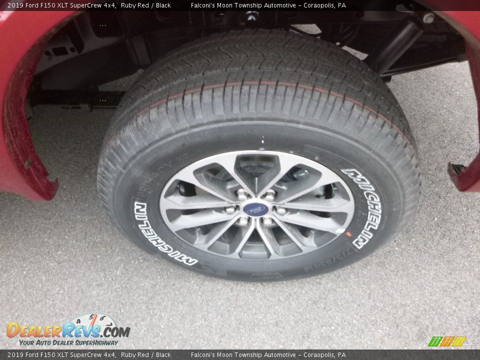 2019 Ford F150 XLT SuperCrew 4x4 Ruby Red / Black Photo #7