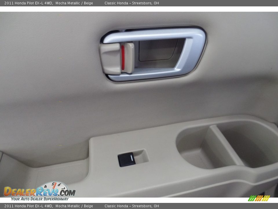 2011 Honda Pilot EX-L 4WD Mocha Metallic / Beige Photo #22