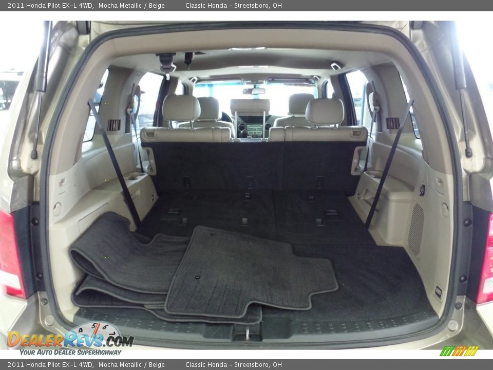 2011 Honda Pilot EX-L 4WD Mocha Metallic / Beige Photo #33